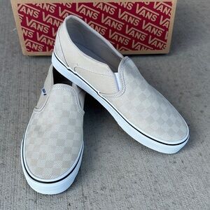 Vans Icons Classic Slip-On Checkerboard Shoe